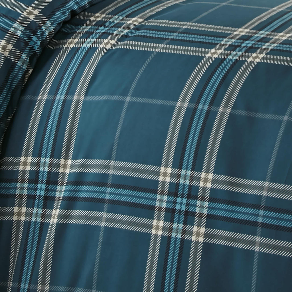 Southshore Fine Linens Vilano Plaid Duvet Set