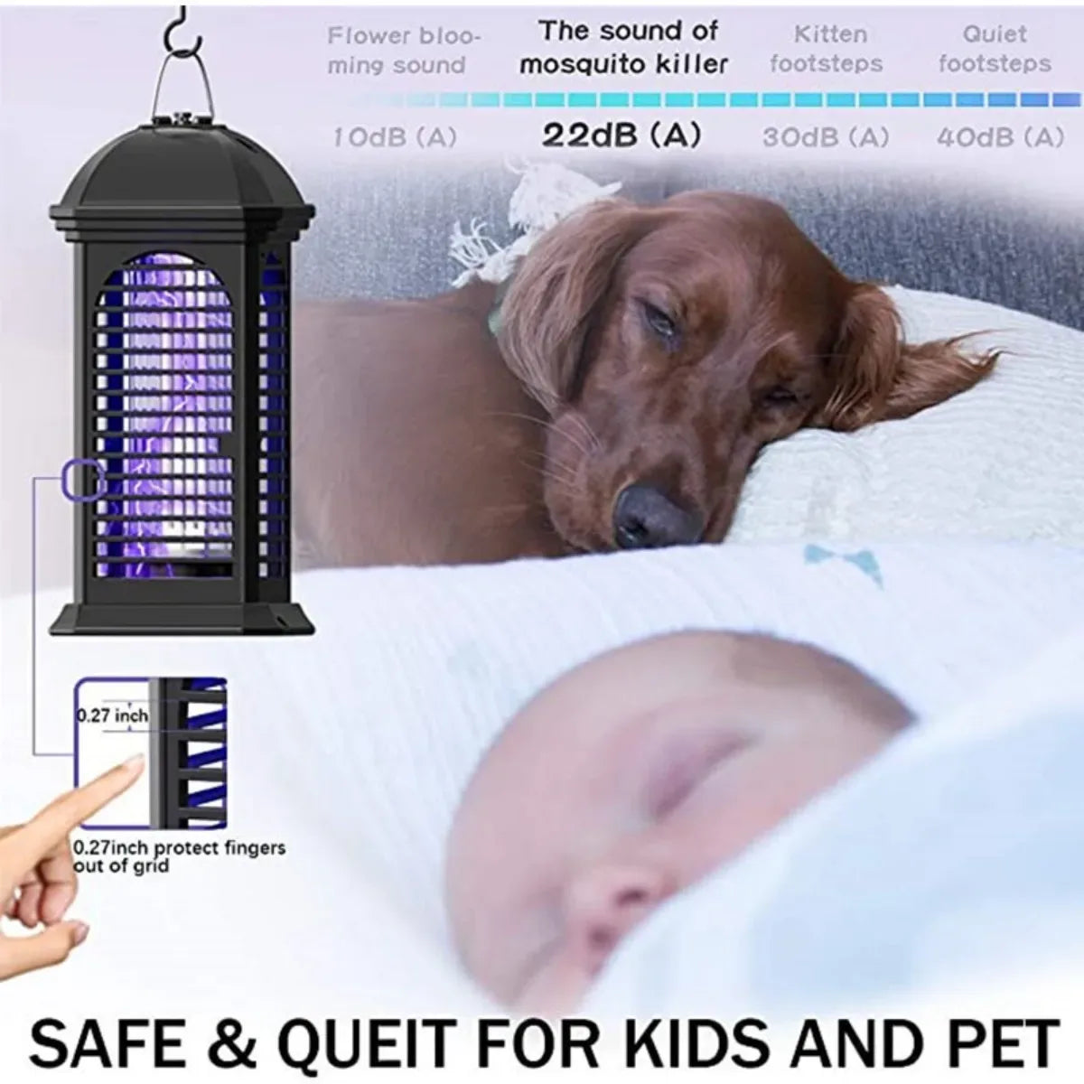 Hanging Electric Bug Zapper