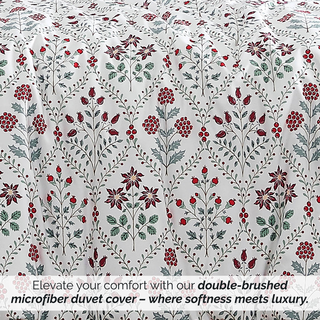 Southshore Fine Linens Holiday Harmony Oversized Duvet Cover Set