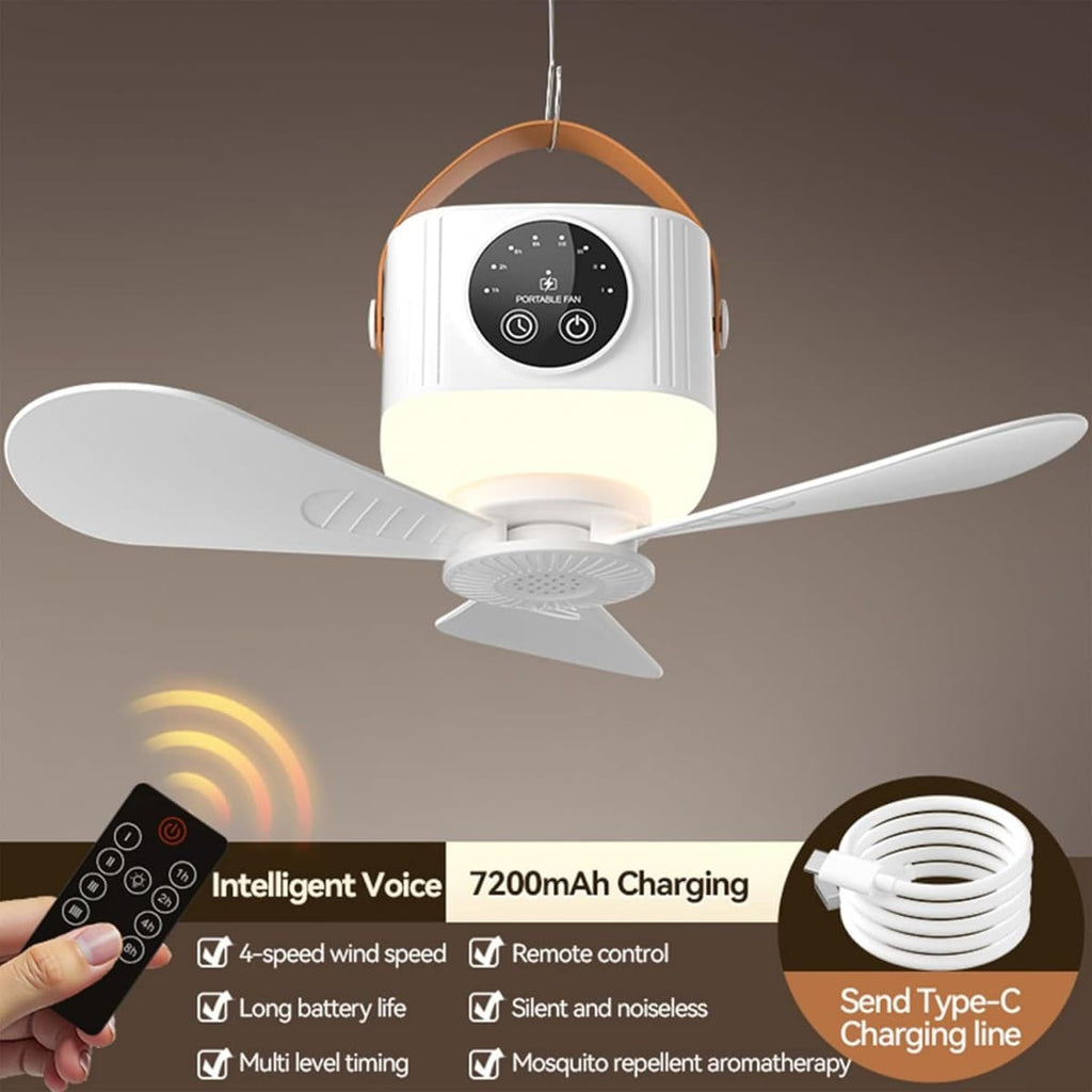 Portable Hanging Ceiling Fan