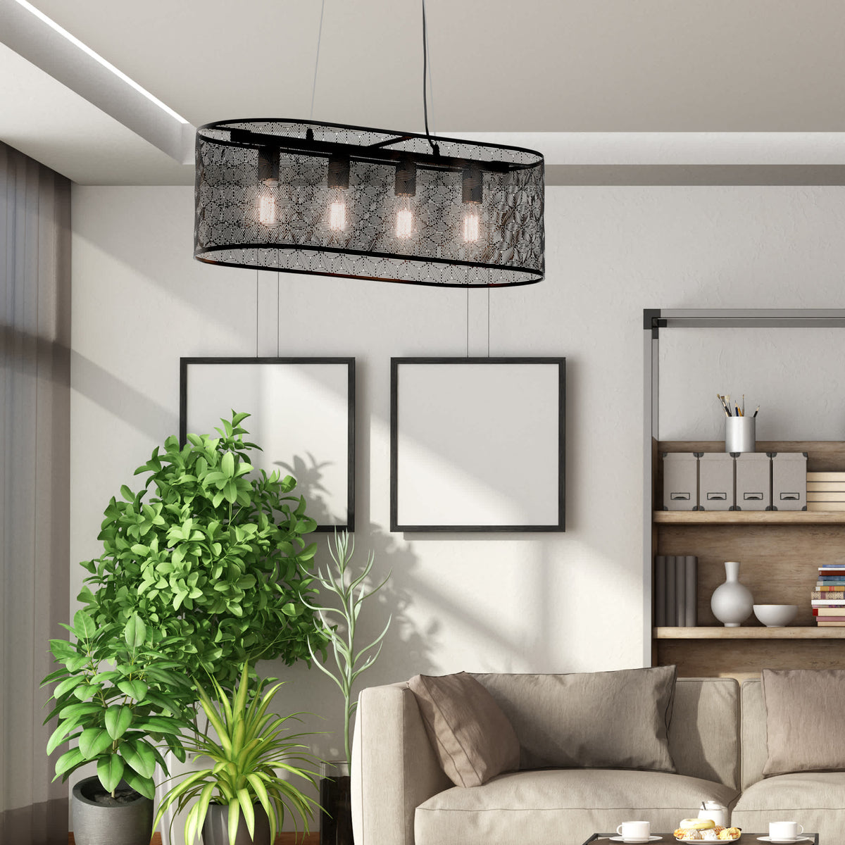 River of Goods Hanging Lamp, 4 Light