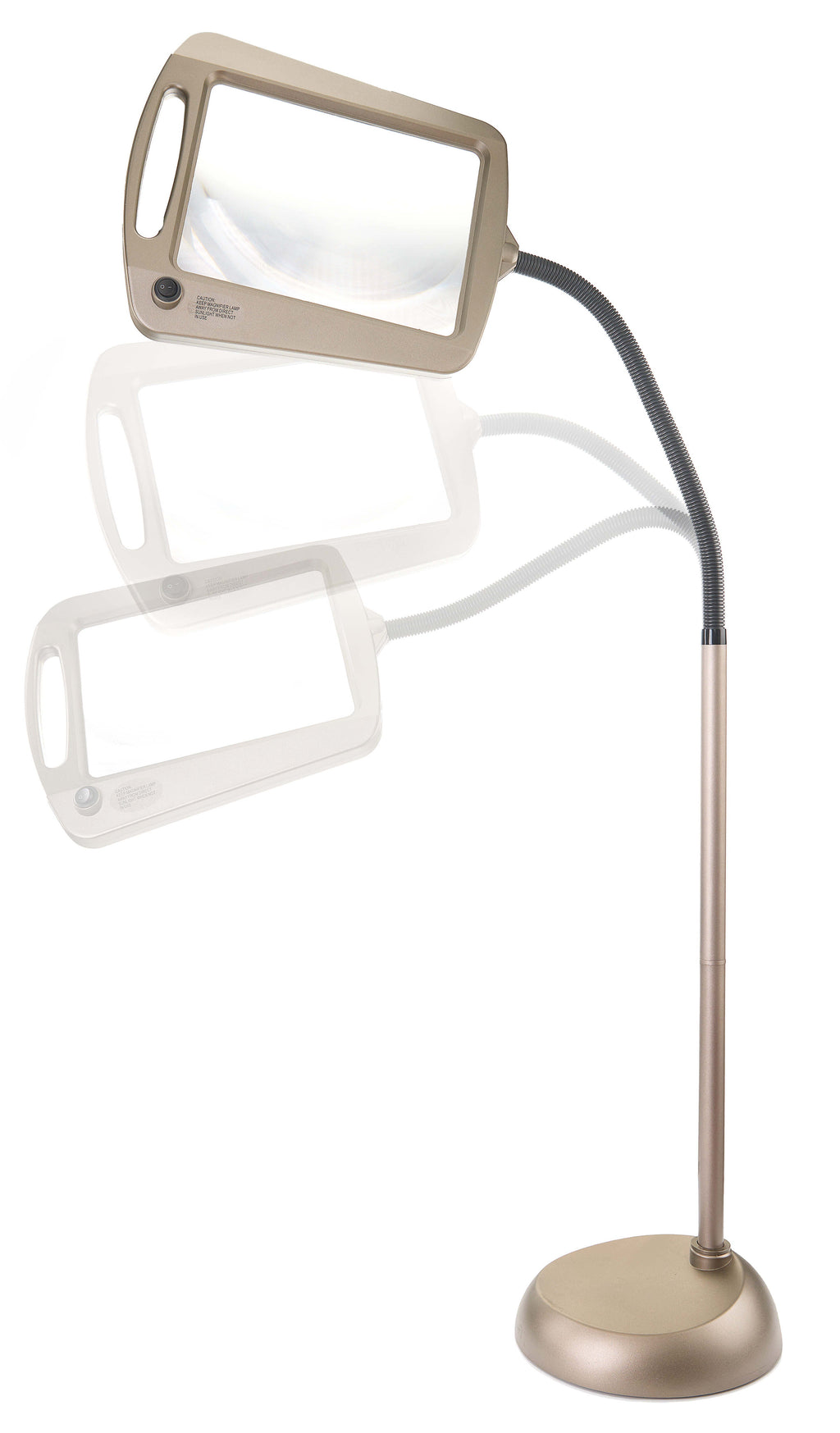 Full Page Magnifier Floor Lamp