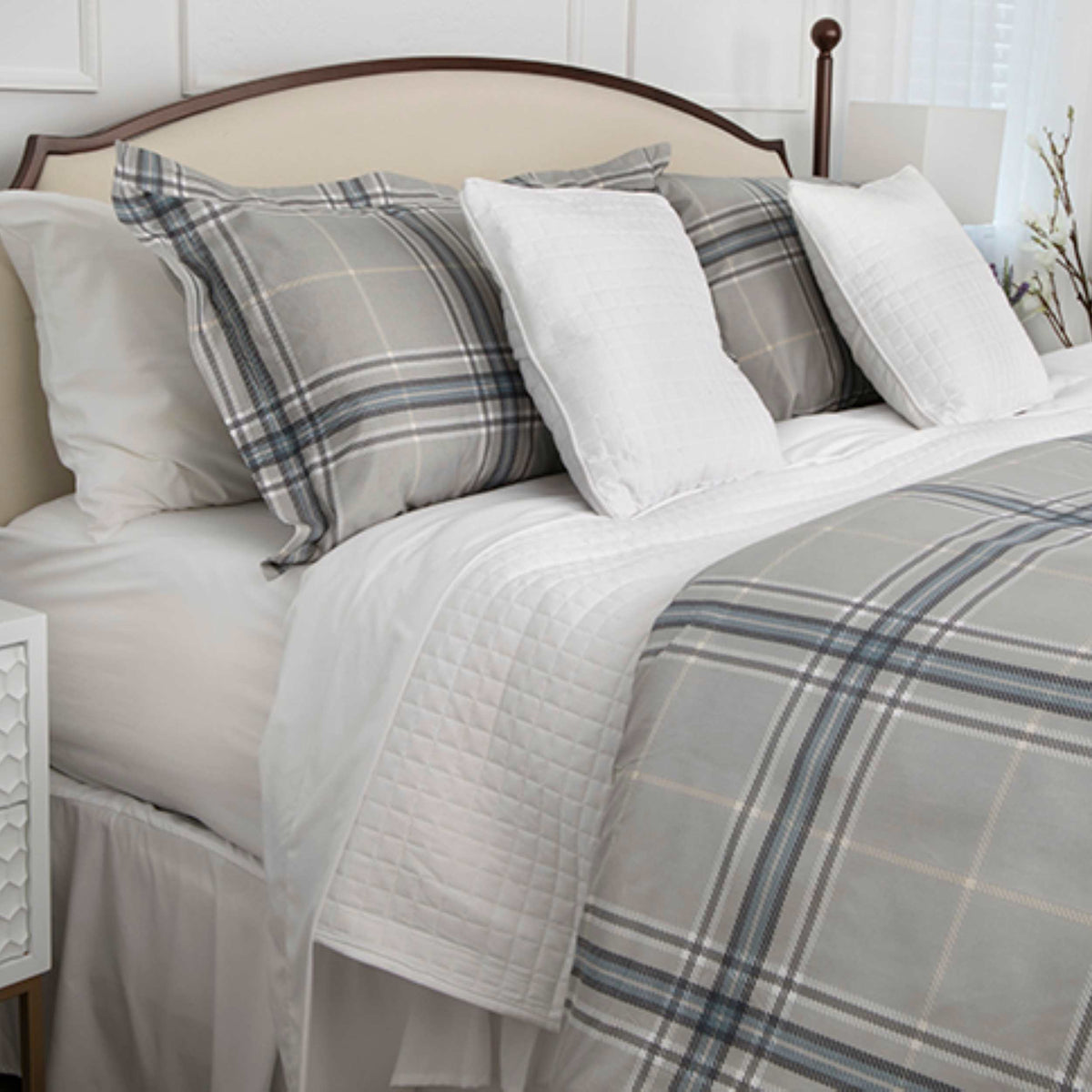 Southshore Fine Linens Vilano Plaid Duvet Set