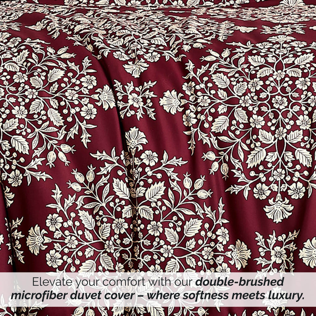 Southshore Fine Linens Christmas Carol Oversized Duvet Cover Set