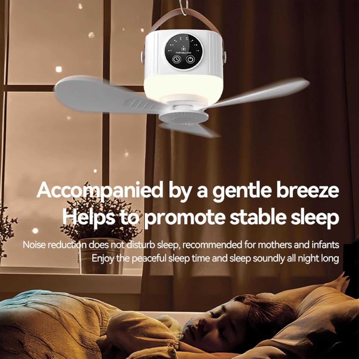 Portable Hanging Ceiling Fan