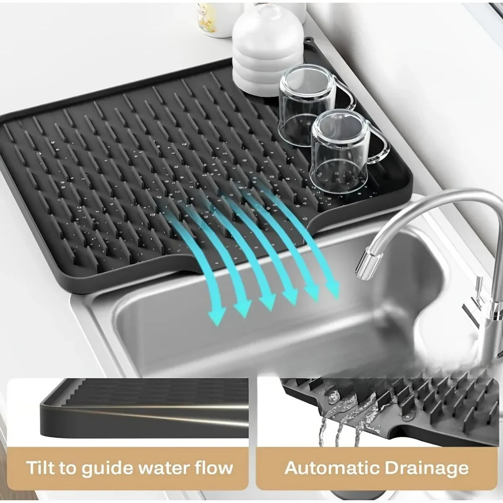 Silicone Sink Dish Drying Mat