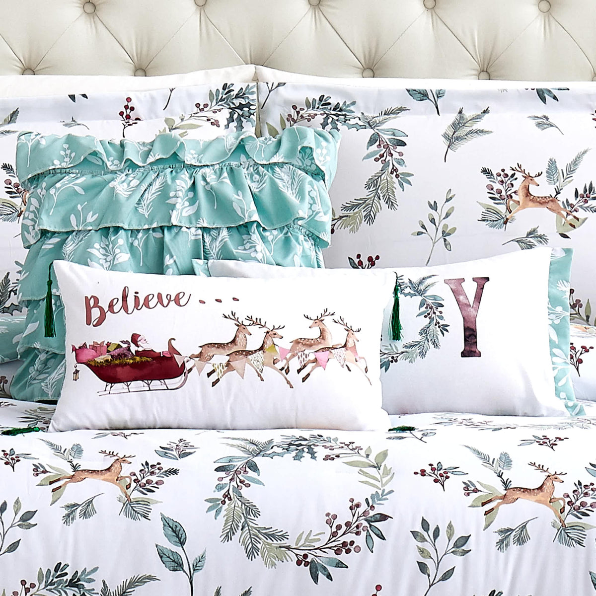 Southshore Fine Linens Happy Holidays 6PC Comforter Set