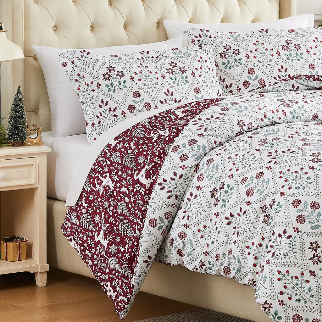 Southshore Fine Linens Holiday Harmony Oversized Comforter Set
