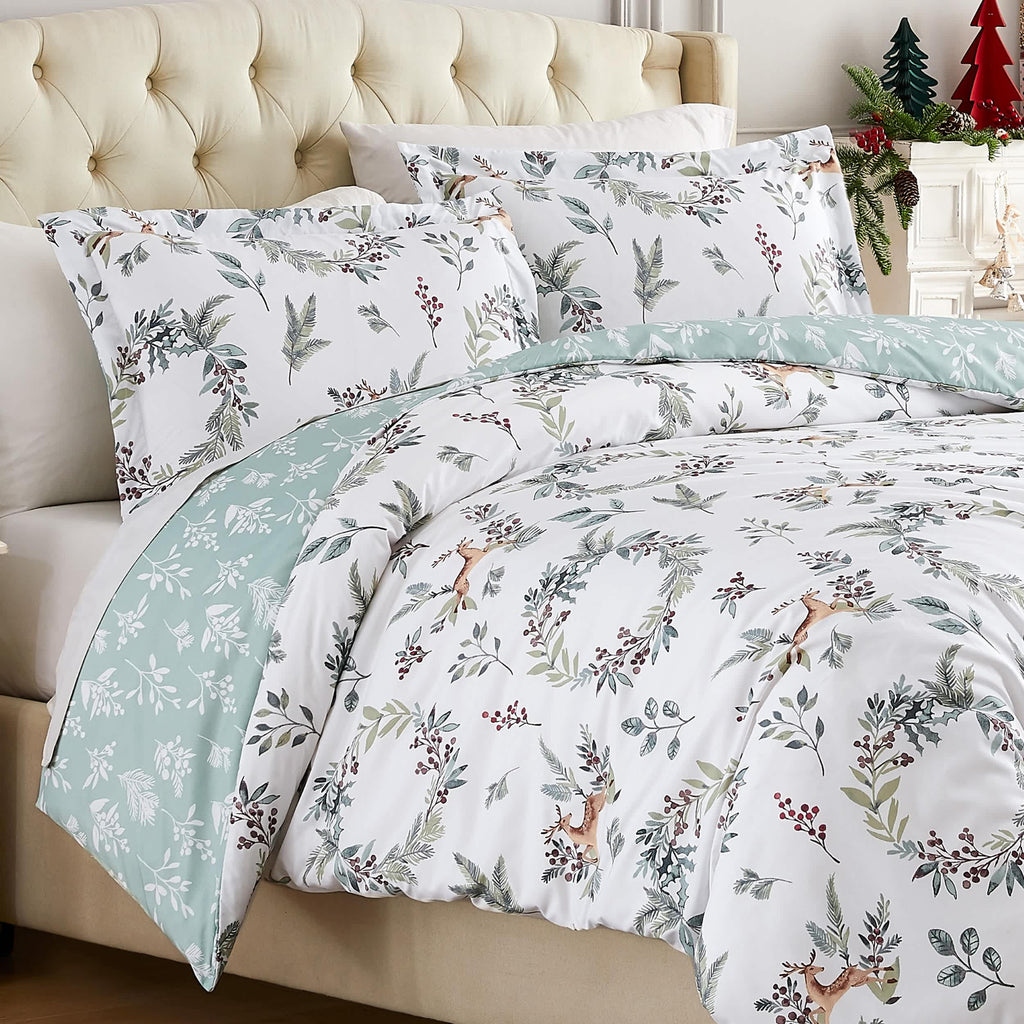 Southshore Fine Linens Happy Holidays Oversized Comforter Set