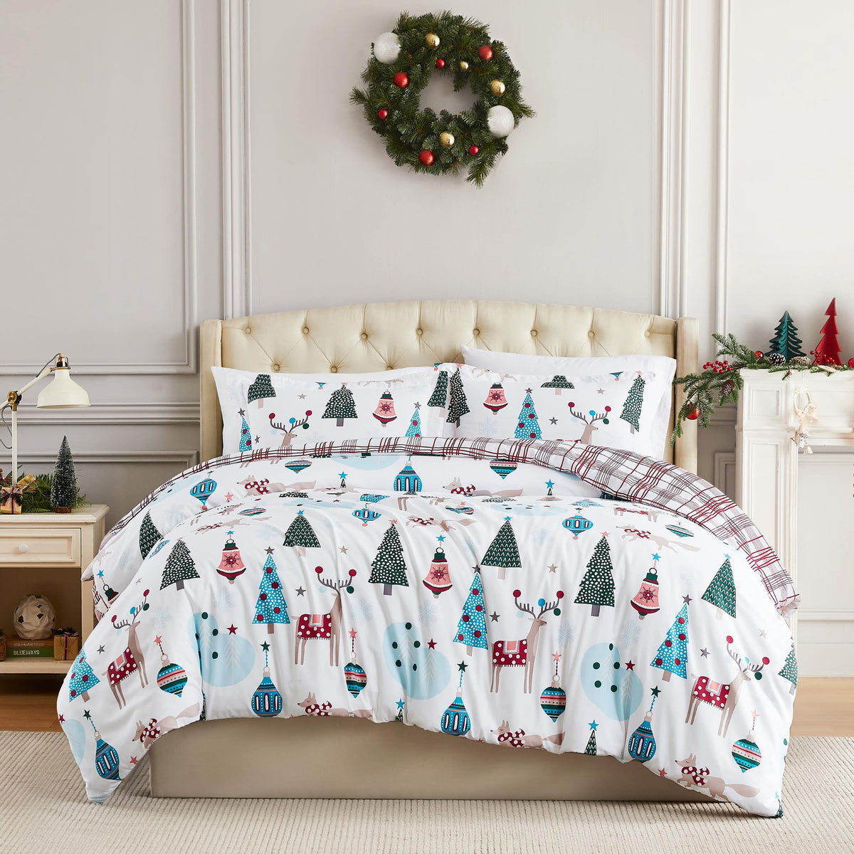 Southshore Fine Linens Winter Wonderland Oversized Duvet Cover Set