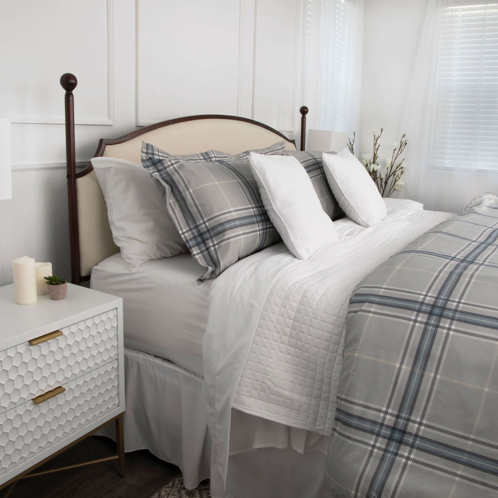 Southshore Fine Linens Vilano Plaid Comforter Set