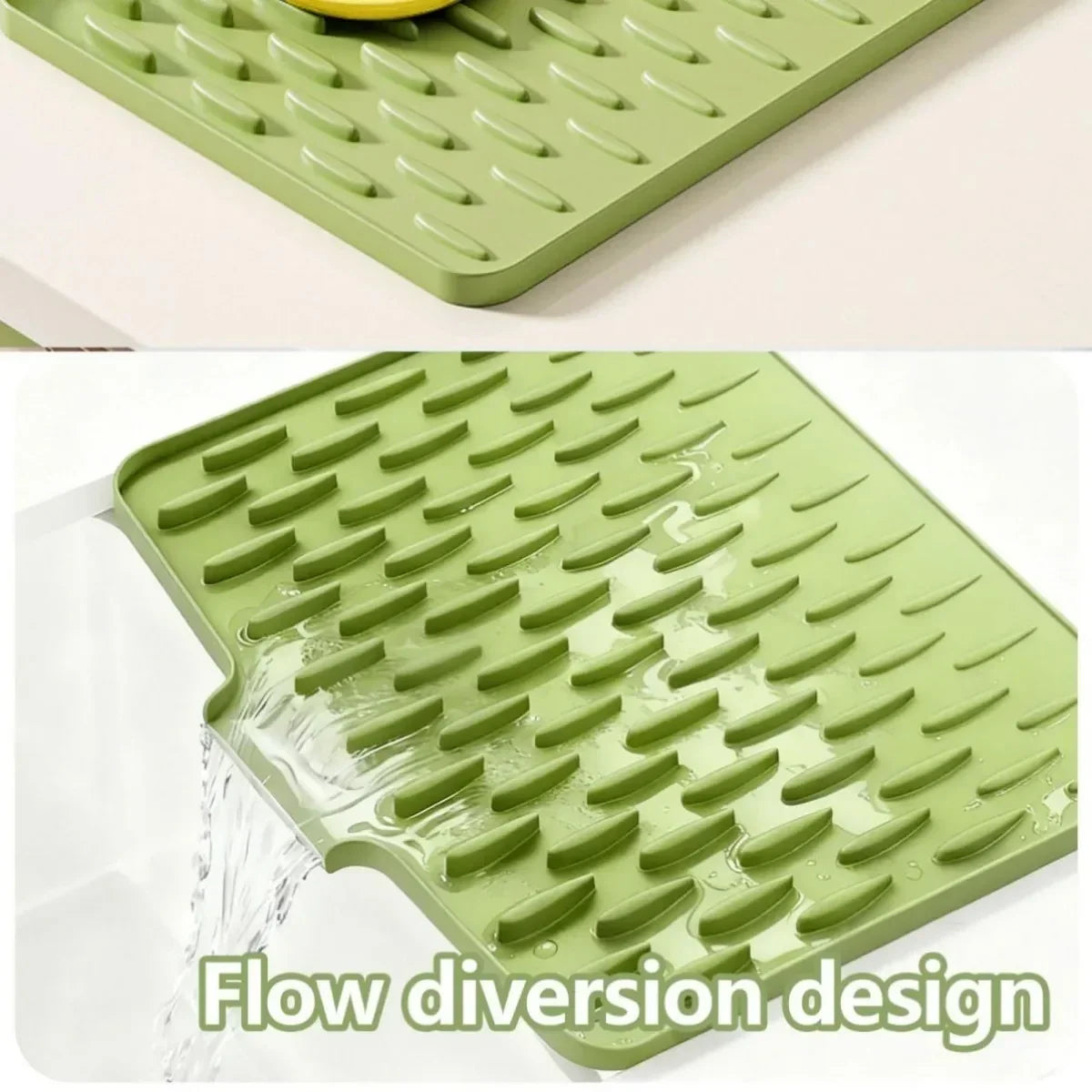 Silicone Sink Dish Drying Mat