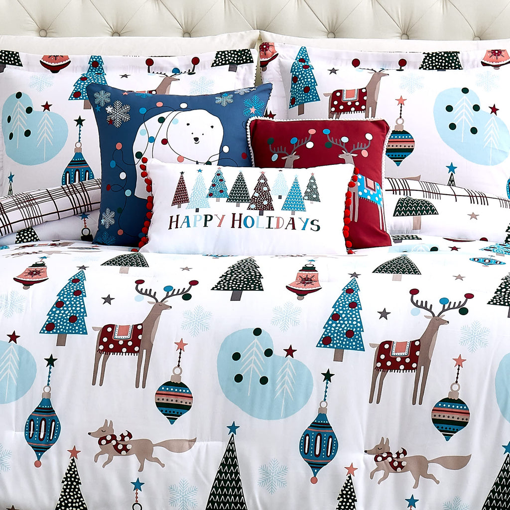 Southshore Fine Linens Winter Woodland 6PC Comforter Set