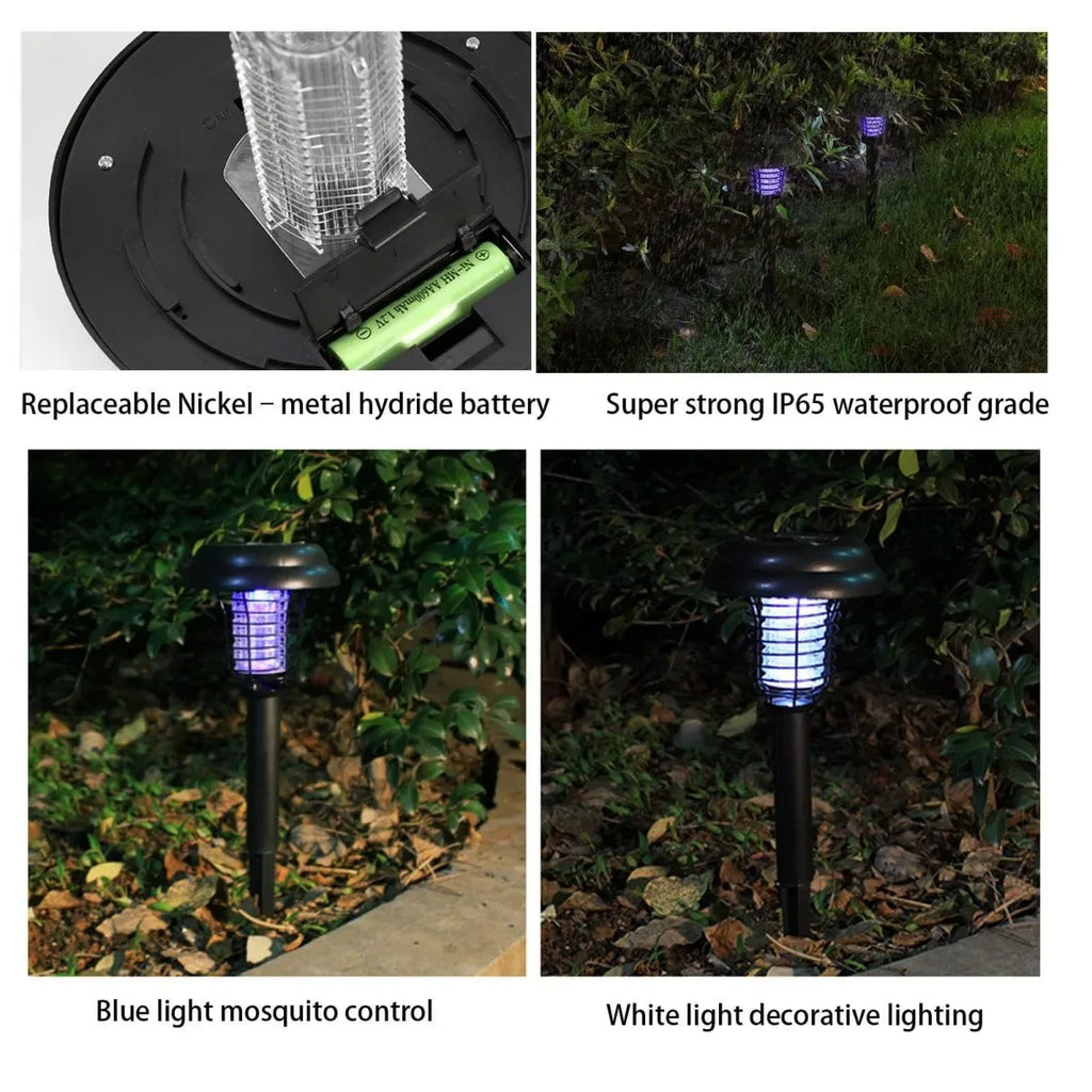 Solar-Powered Mosquito Killer Lamp