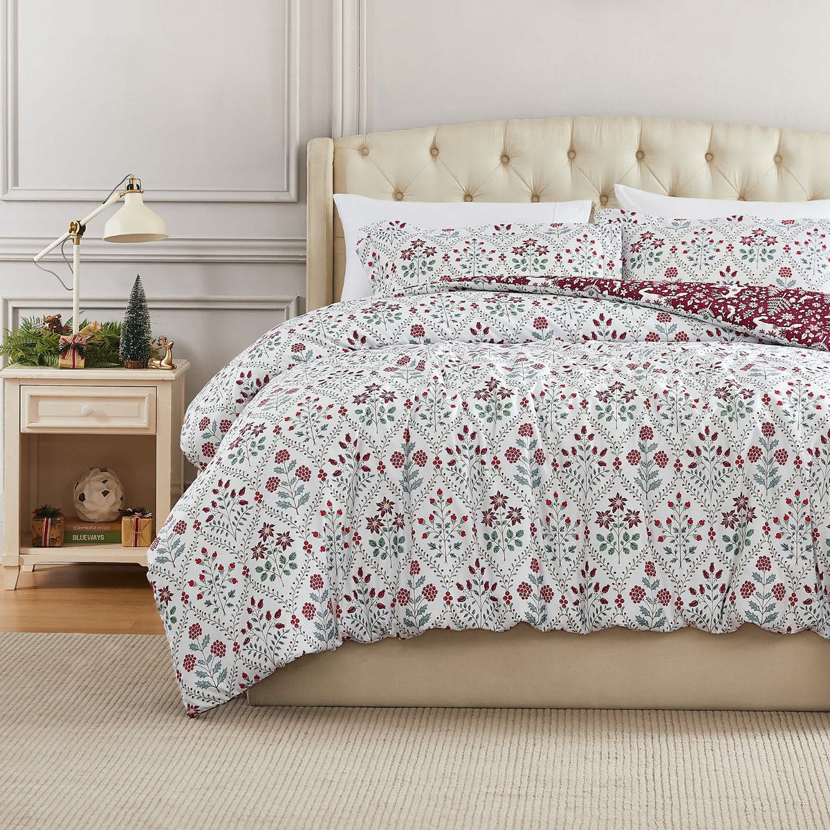 Southshore Fine Linens Holiday Harmony Oversized Comforter Set