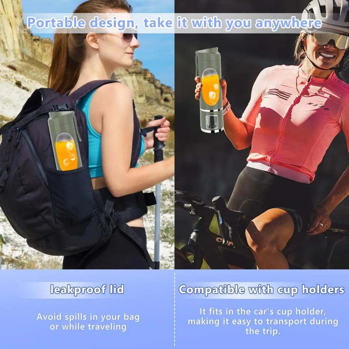 Multi-Functional Portable Juicer Blender