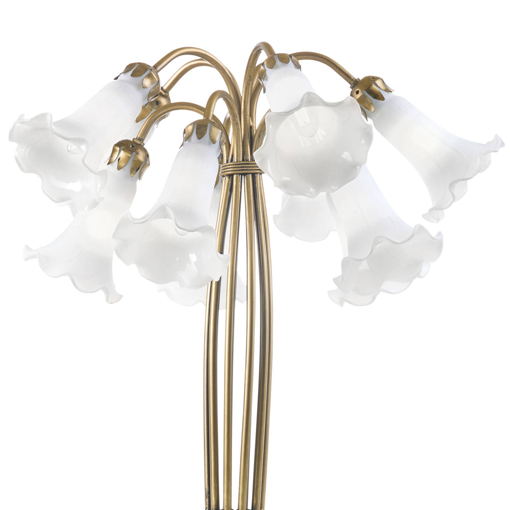 River of Goods 10" Arm Lily Lamp