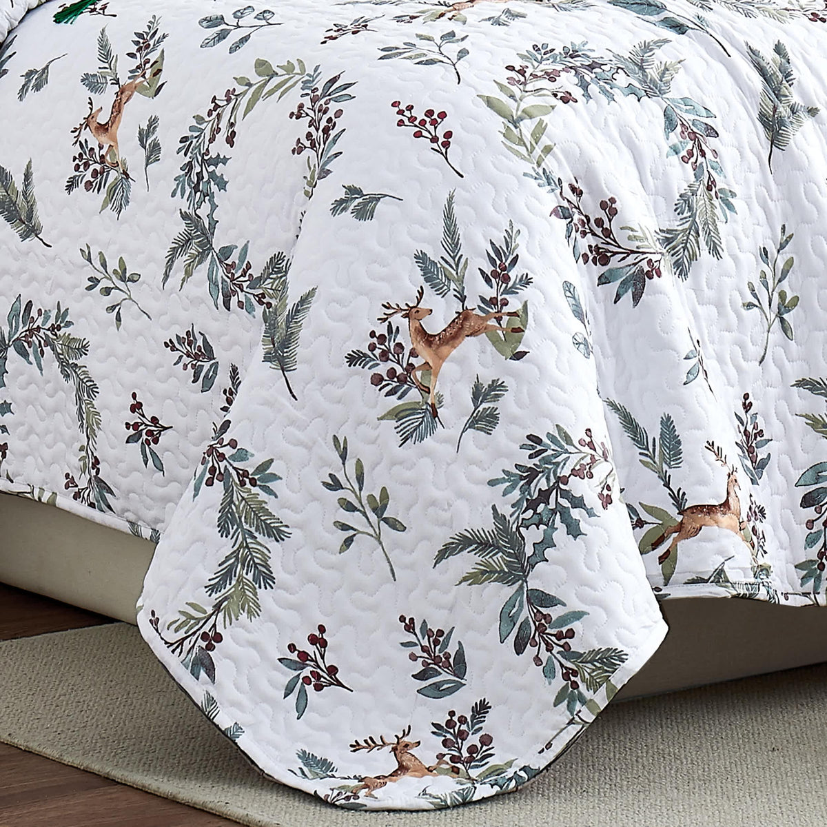 Southshore Fine Linens Happy Holidays 6PC Quilt Set