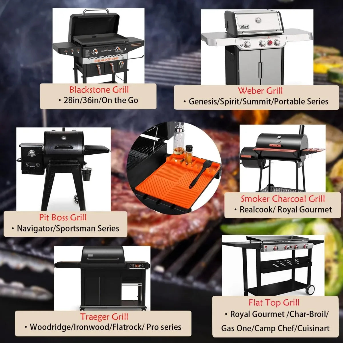 Multi-Purpose BBQ Prep Mat