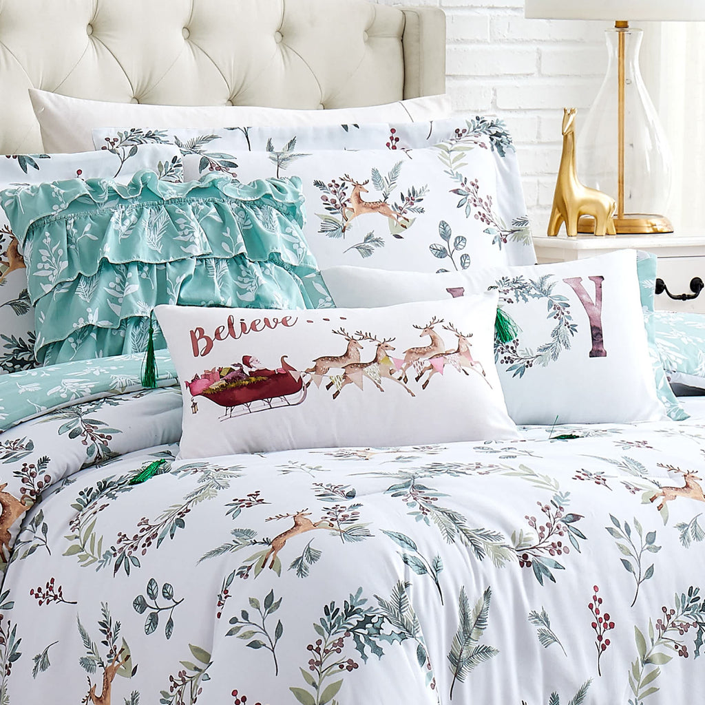 Southshore Fine Linens Happy Holidays 6PC Comforter Set