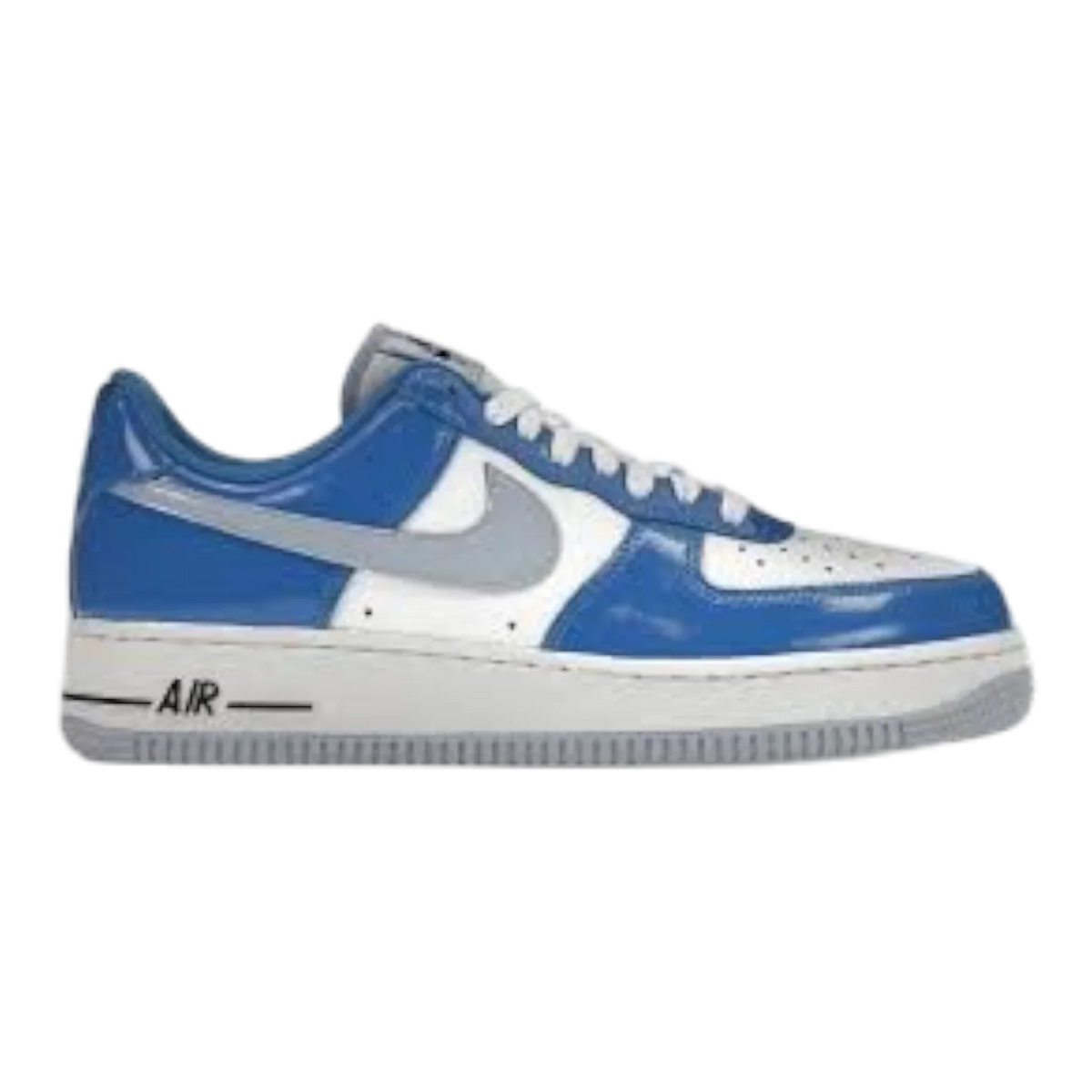 Nike Air Force 1 '07 Women's Sneakers — Cobalt Bliss & Blue Patent Low-Top