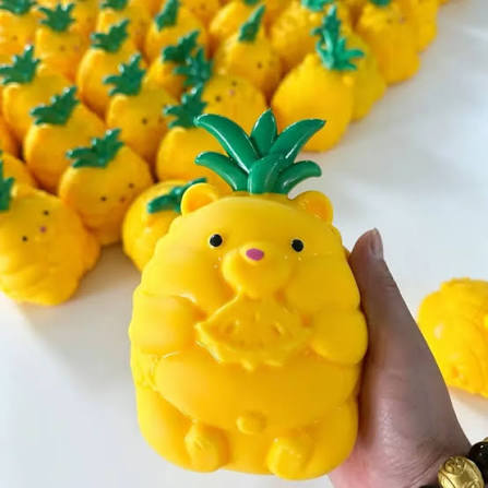 Giant Squishy Pineapple Bear - Factory Seconds