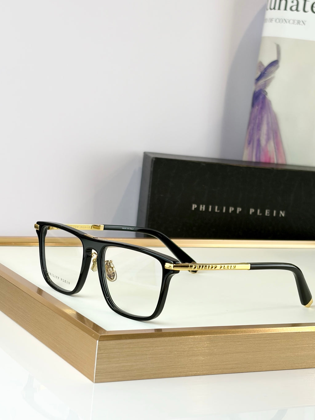 Philipp Plein Square Optical Glasses