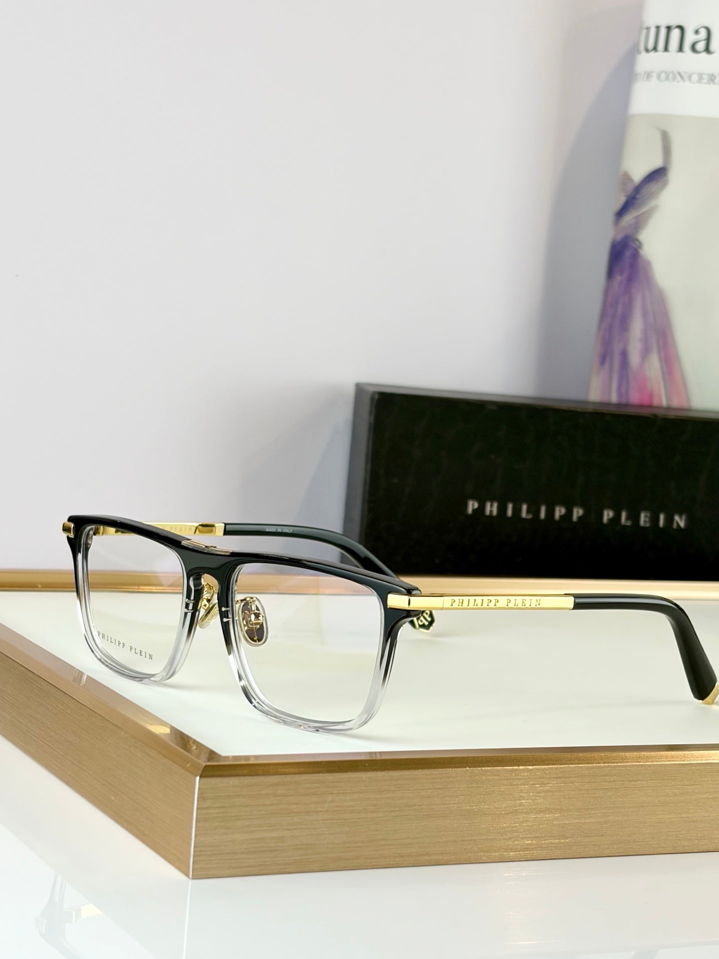 Philipp Plein Square Optical Glasses