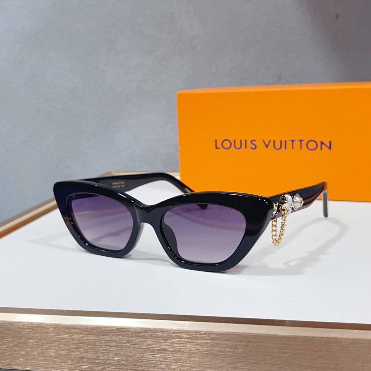 Louis Vuitton My Monogram Chain Cat-Eye Sunglasses