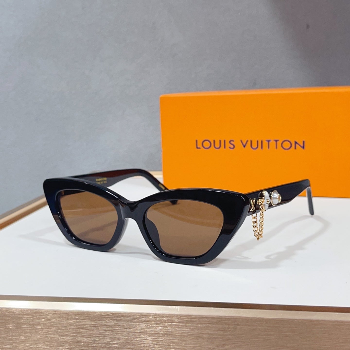 Louis Vuitton My Monogram Chain Cat-Eye Sunglasses
