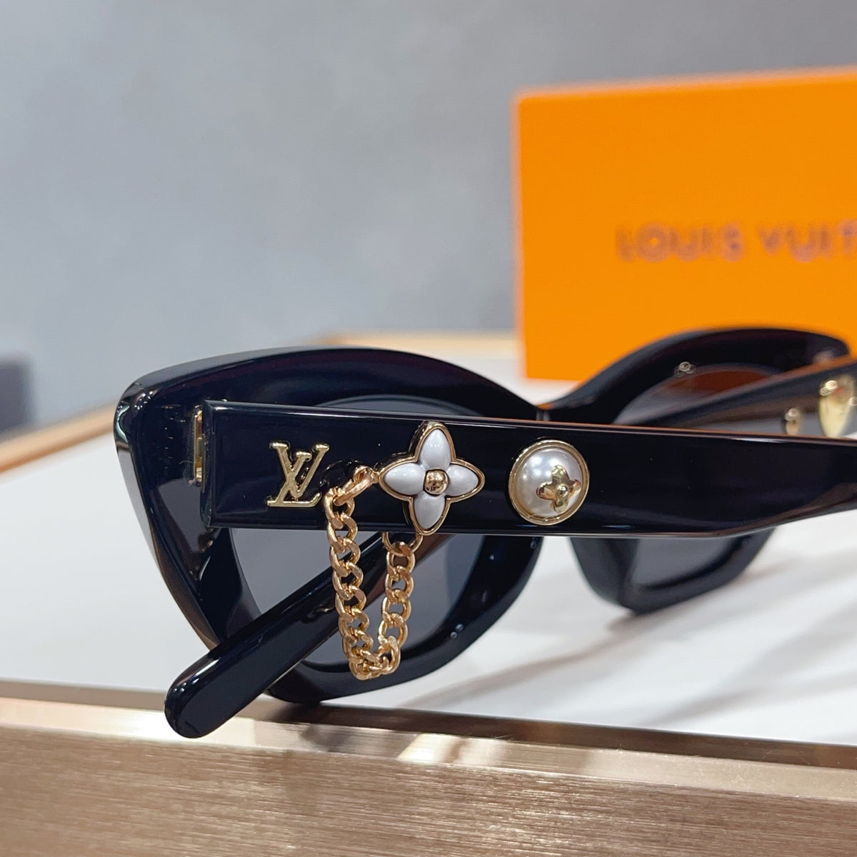Louis Vuitton My Monogram Chain Cat-Eye Sunglasses