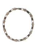 Balenciaga BB Logo Chain Necklace – Silver