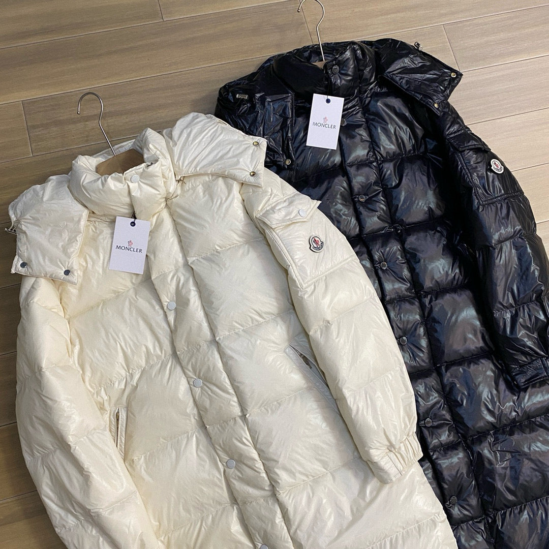 Moncler Long Down Puffer Coat