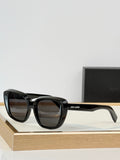 Saint Laurent SL 68 Oversized Square Acetate Sunglasses