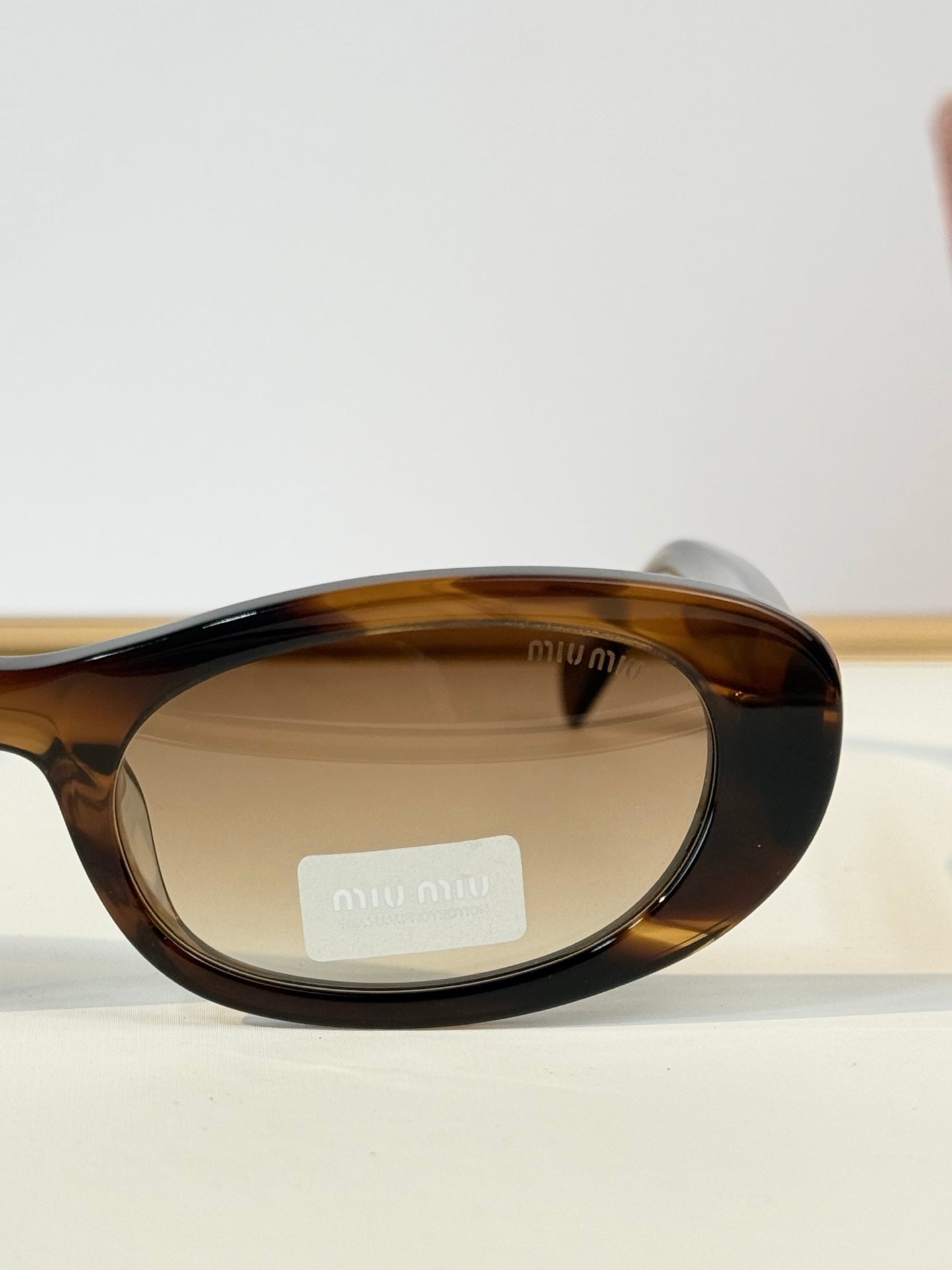 Miu Miu MU C02S Oval Wrap Sunglasses