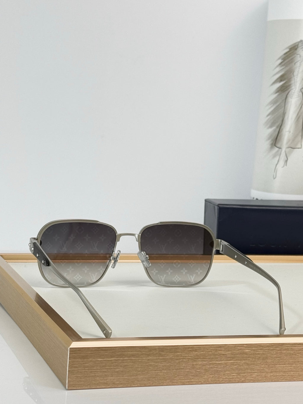 Louis Vuitton LV Attitude Square Metal Sunglasses