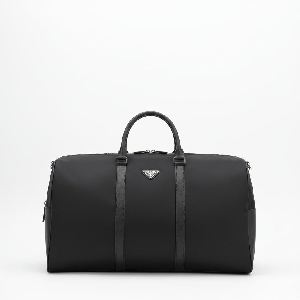 Prada Re-Nylon Large Travel Duffle Bag – Black