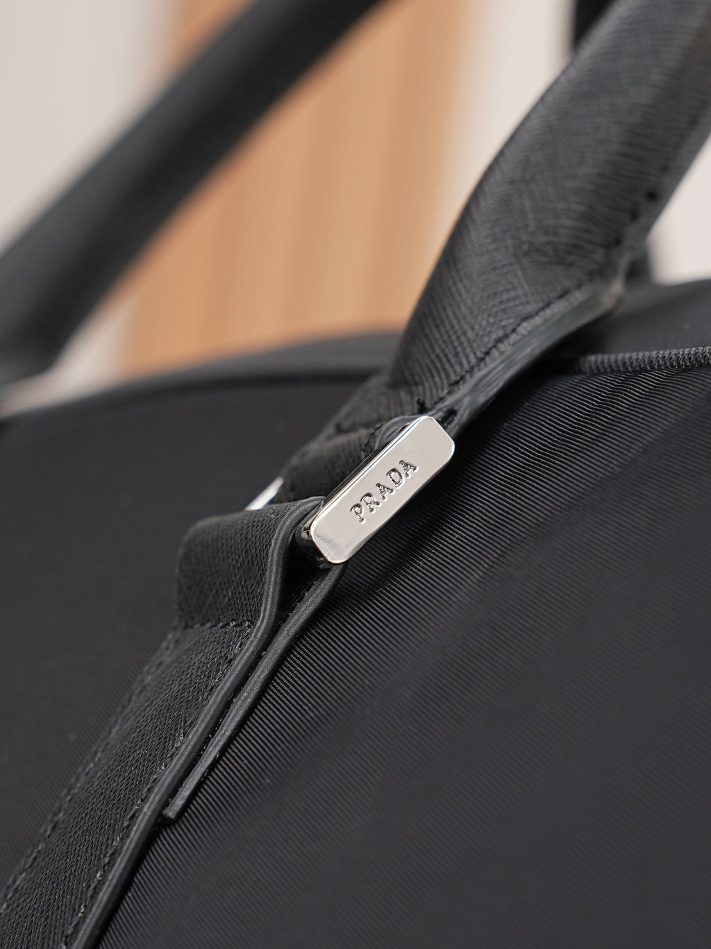 Prada Re-Nylon Large Travel Duffle Bag – Black
