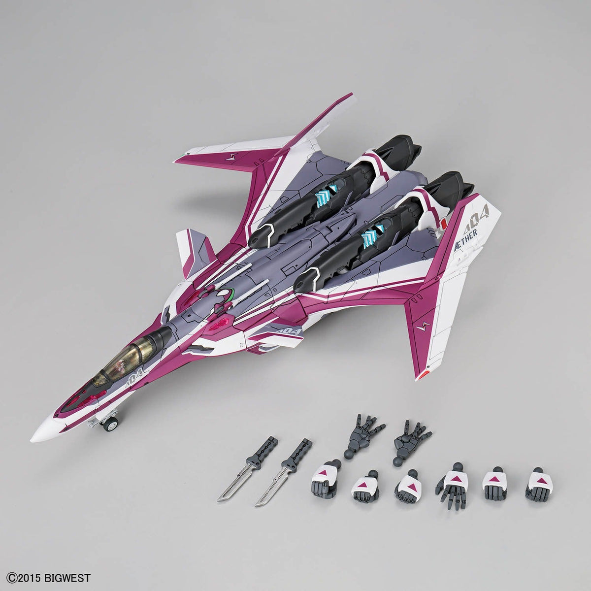 HG 1/100 VF-31C Siegfried (Mirage Farina Jenius)