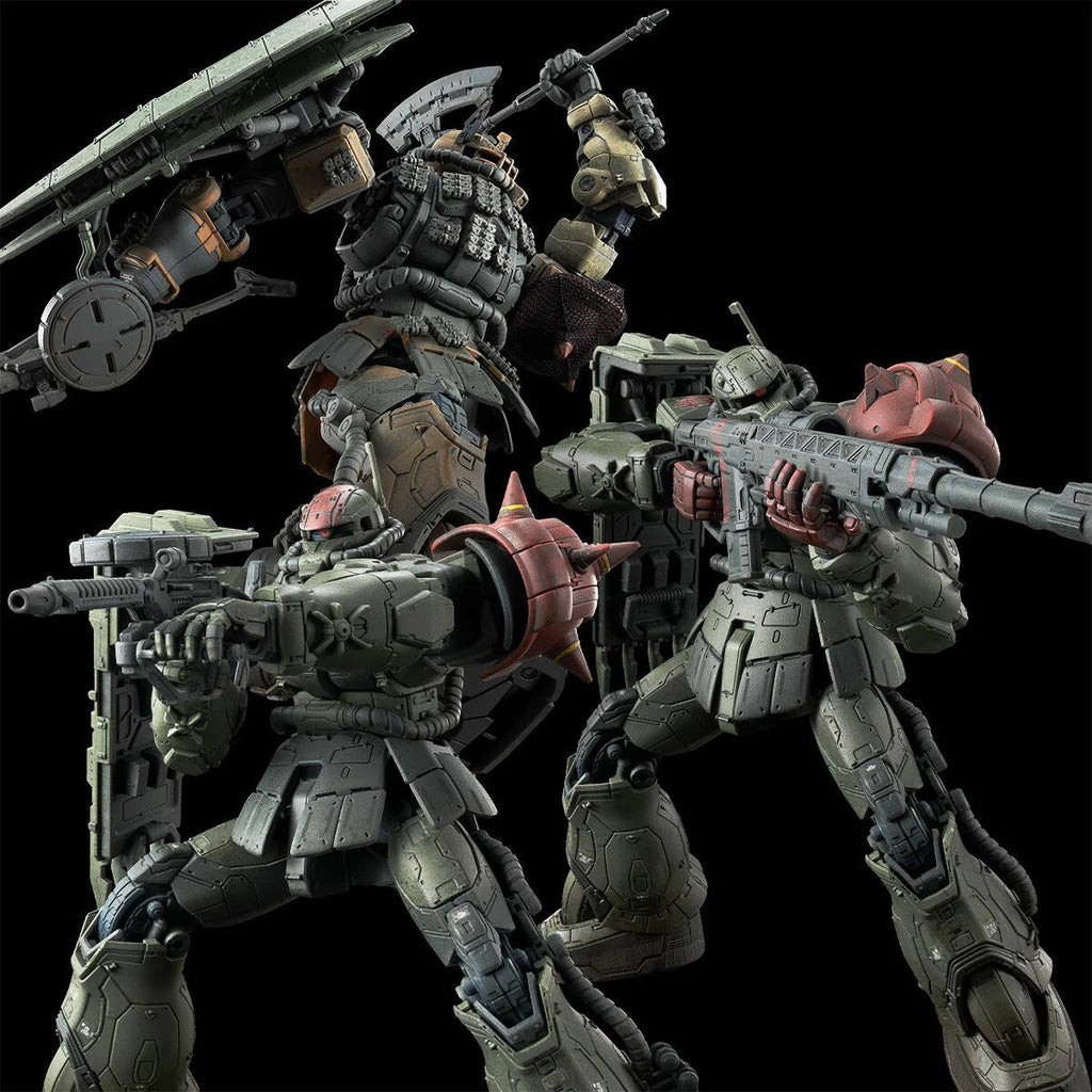 HG 1/144 Zaku II F Type Chubs & Kale + Zaku II (Unidentified Type) Solari Custom Parts Set (RFV)