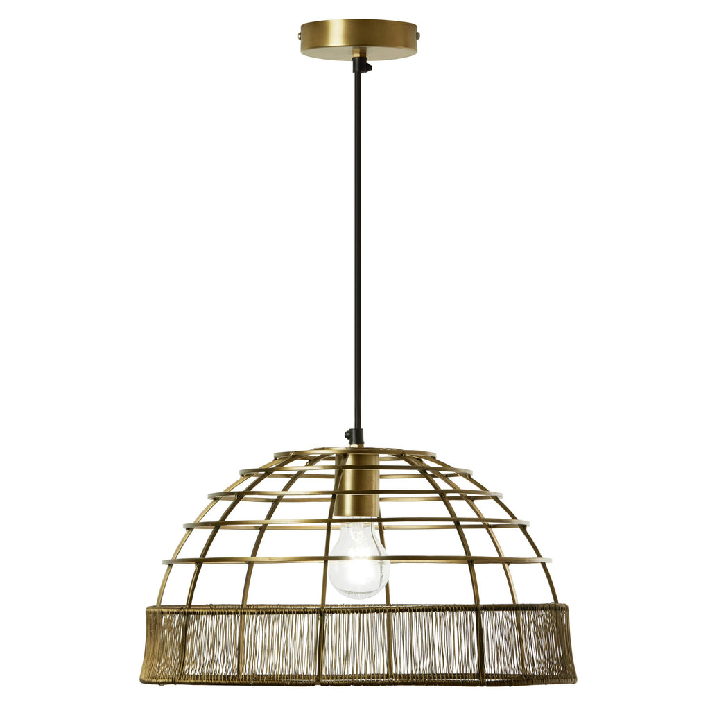 River of Goods Hanging Lamp - Brass