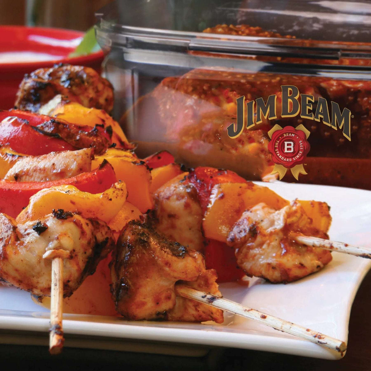 Jim Beam Vacuum Seal Marinade Container