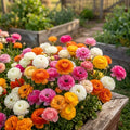 Colorful Double Buttercup Ranunculus Flowers - 30 Bulbs