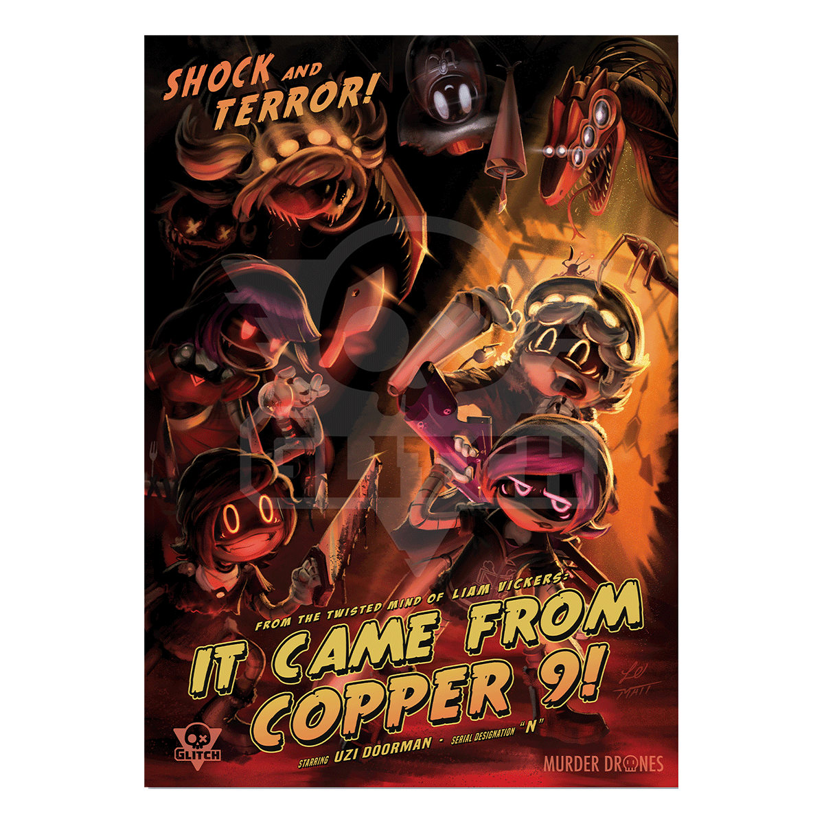 "It Came From Copper 9" Poster