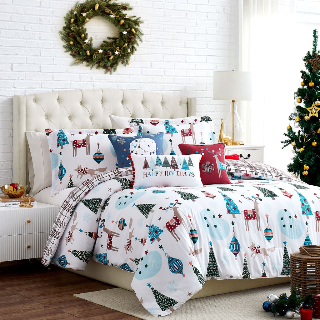 Southshore Fine Linens Winter Woodland 6PC Comforter Set