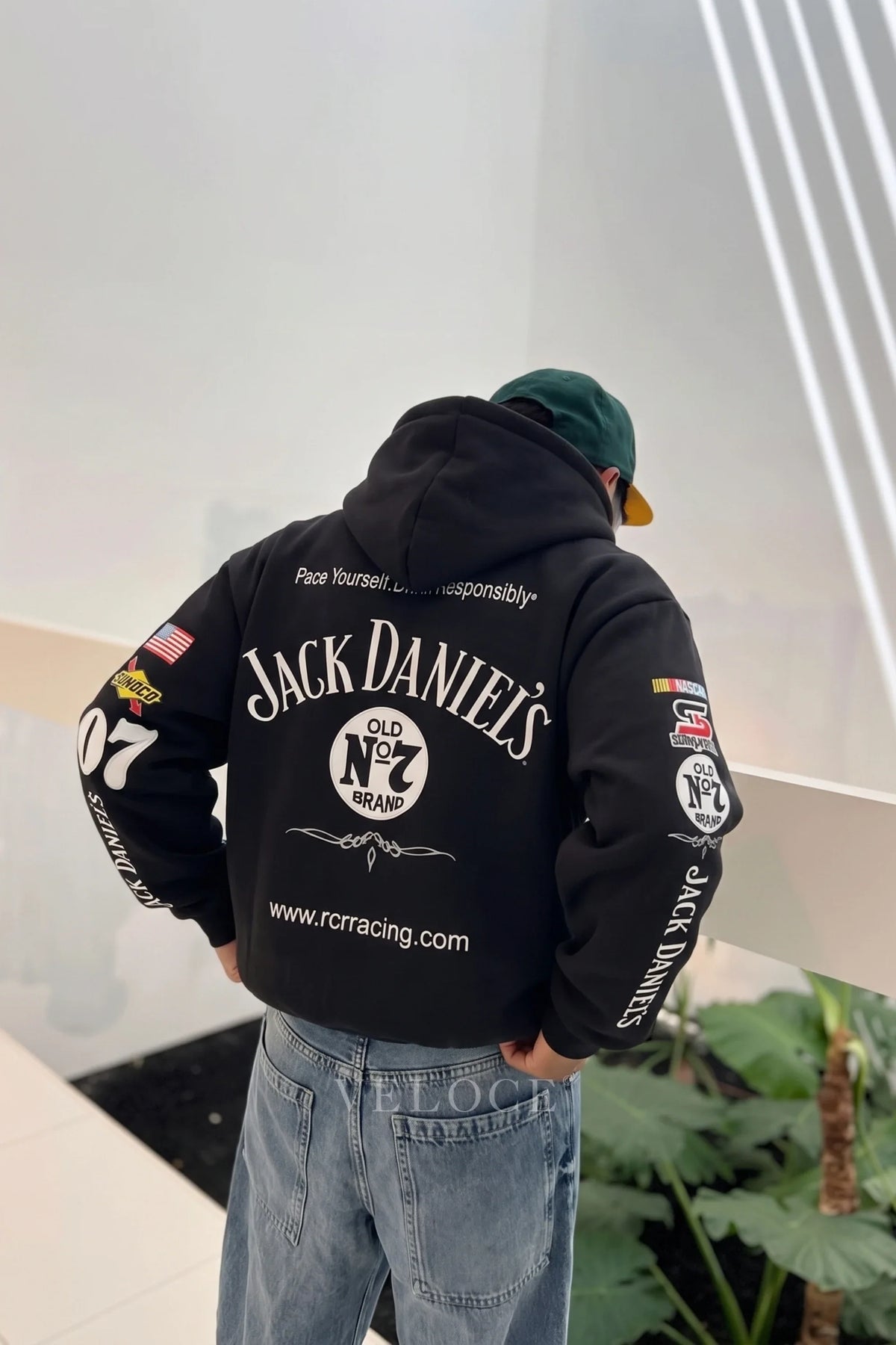 Jack Daniel’s Racing Hoodie - Full Embroidered Edition