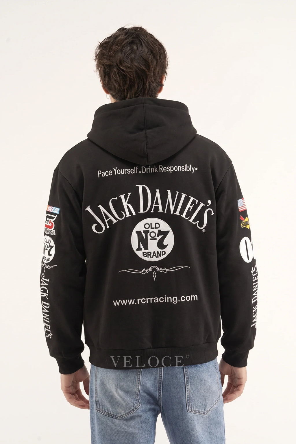 Jack Daniel’s Racing Hoodie - Full Embroidered Edition