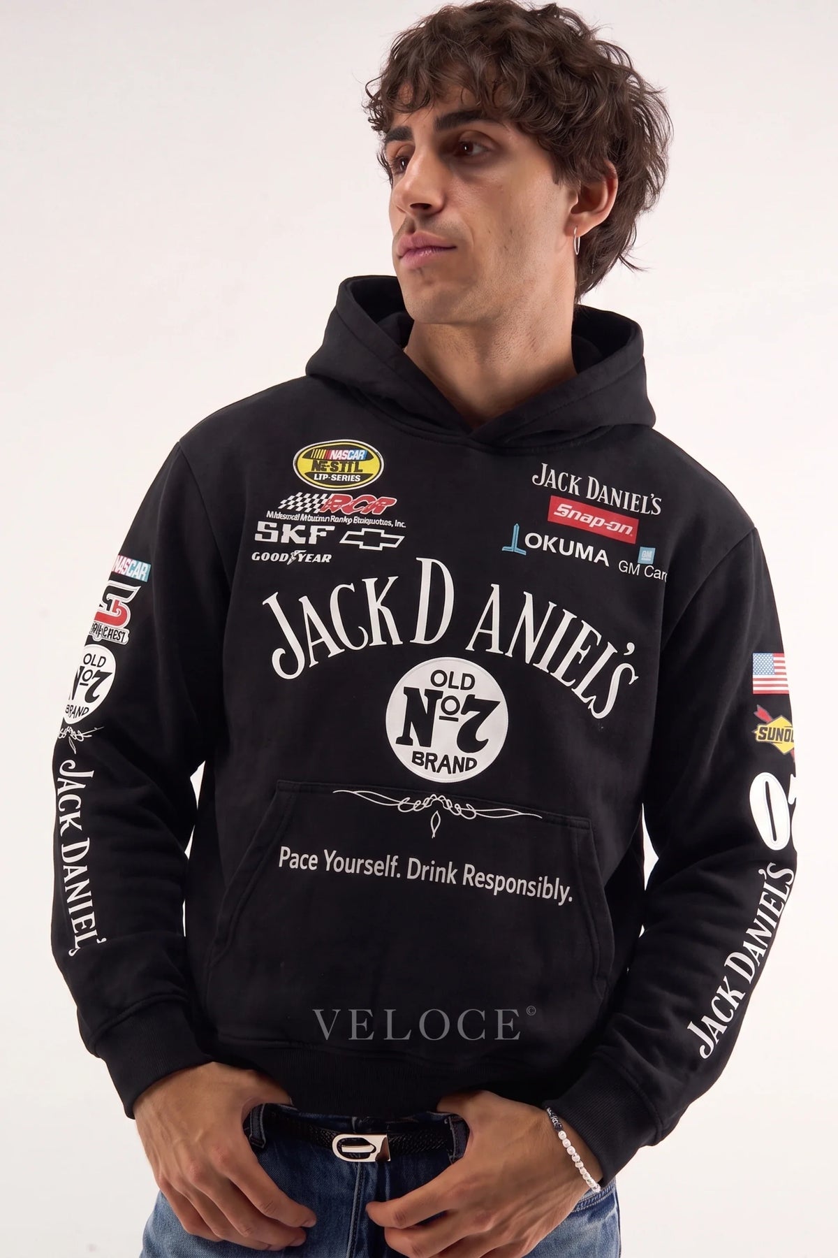 Jack Daniel’s Racing Hoodie - Full Embroidered Edition