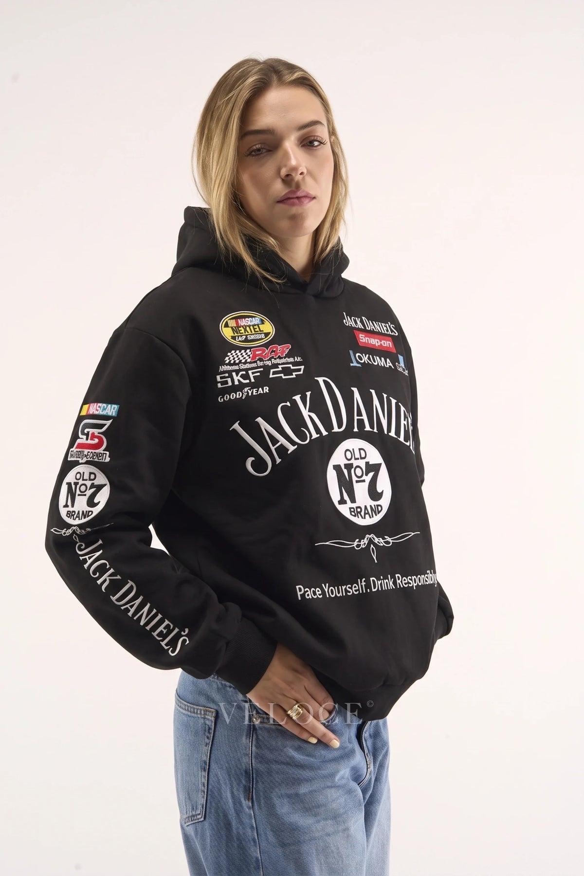 Jack Daniel’s Racing Hoodie - Full Embroidered Edition