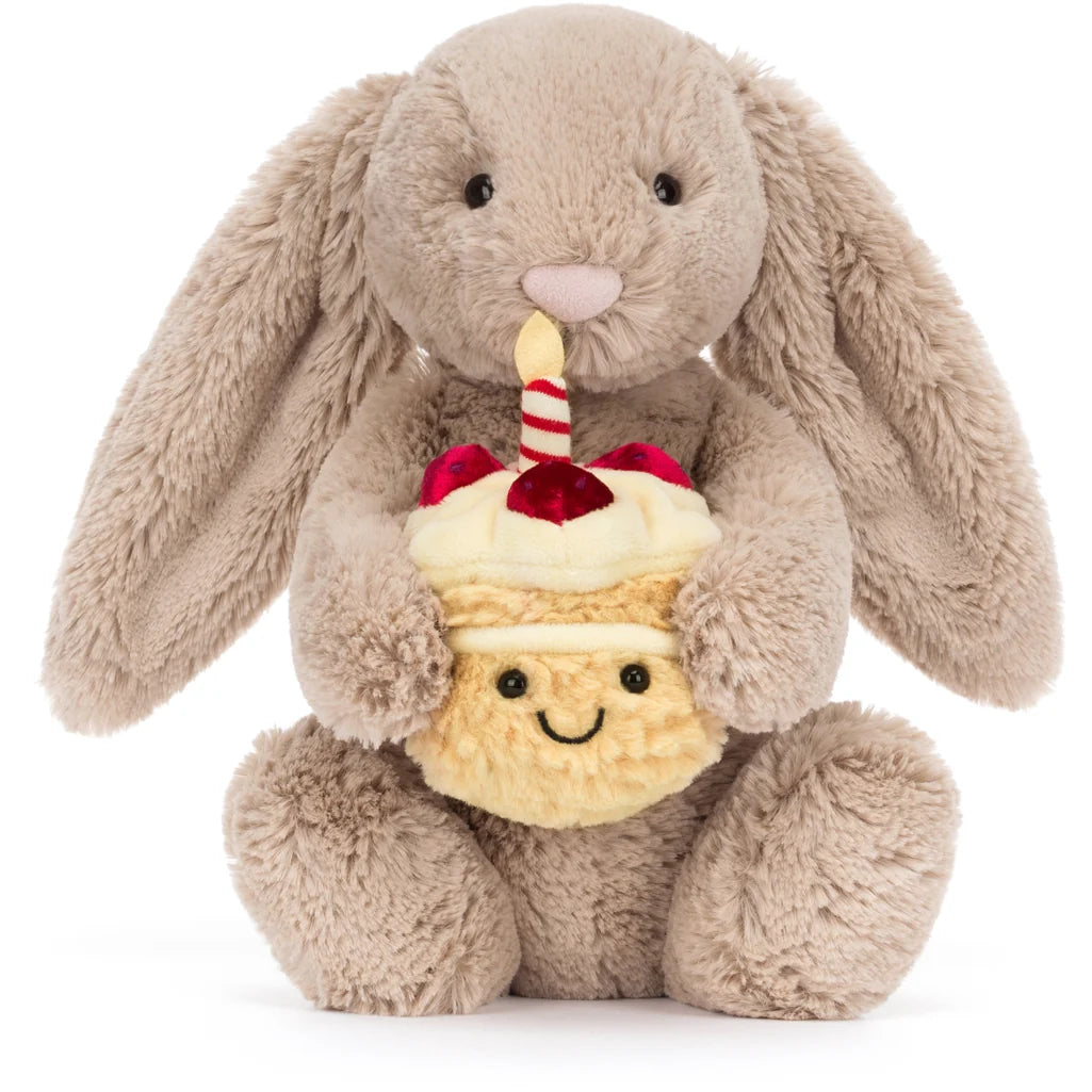 Bashful Beige Bunny 'Birthday'
